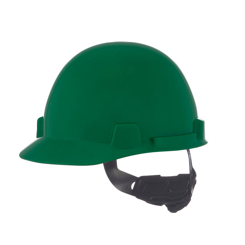 MSA SmoothDome Cap Style Hard Hat - 4-Point Fast-Trac III Suspension