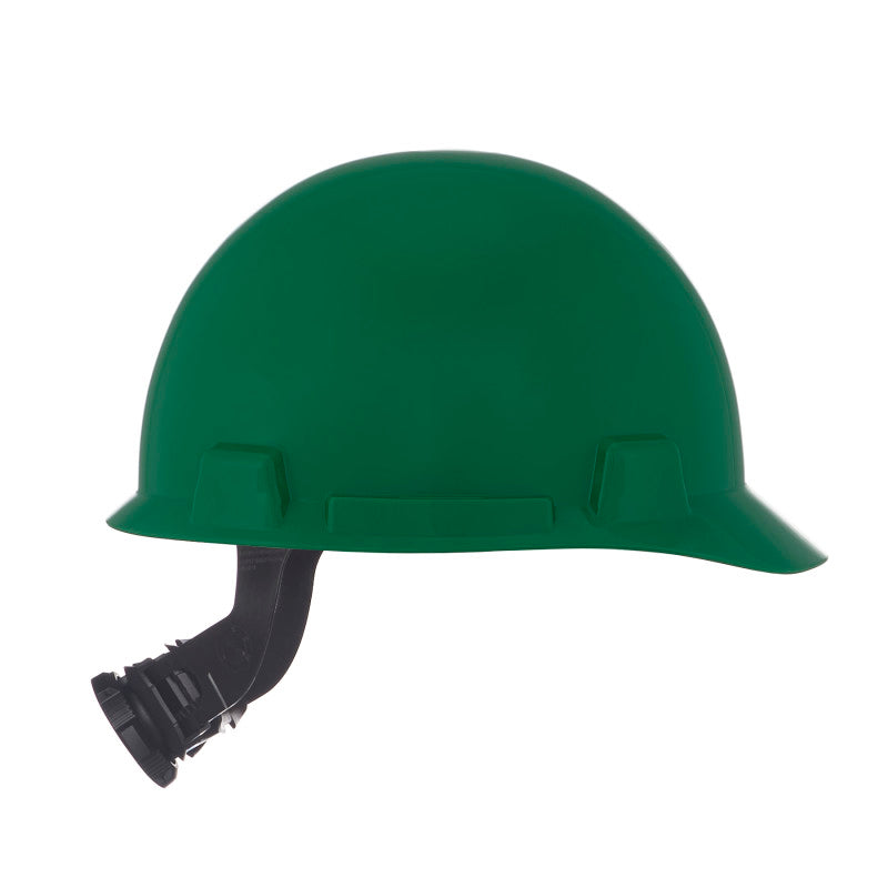MSA SmoothDome Cap Style Hard Hat - 4-Point Fast-Trac III Suspension