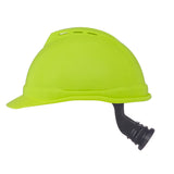 MSA V-Guard 500 Cap Style Vented Hard Hat - 4-Point Fas-Track III Suspension