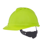 MSA V-Guard 500 Cap Style Vented Hard Hat - 4-Point Fas-Track III Suspension