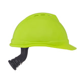 MSA V-Guard 500 Cap Style Vented Hard Hat - 4-Point Fas-Track III Suspension