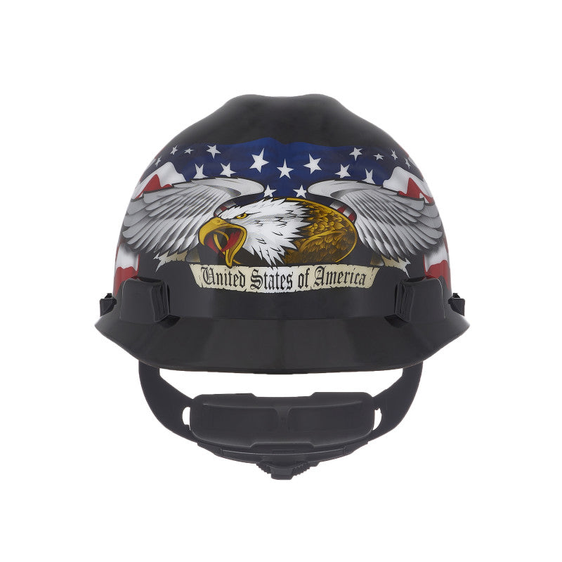 American Freedom Series V-Gard Cap Style Hard Hat - American Eagle
