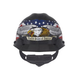 American Freedom Series V-Gard Cap Style Hard Hat - American Eagle