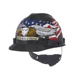 American Freedom Series V-Gard Cap Style Hard Hat - American Eagle