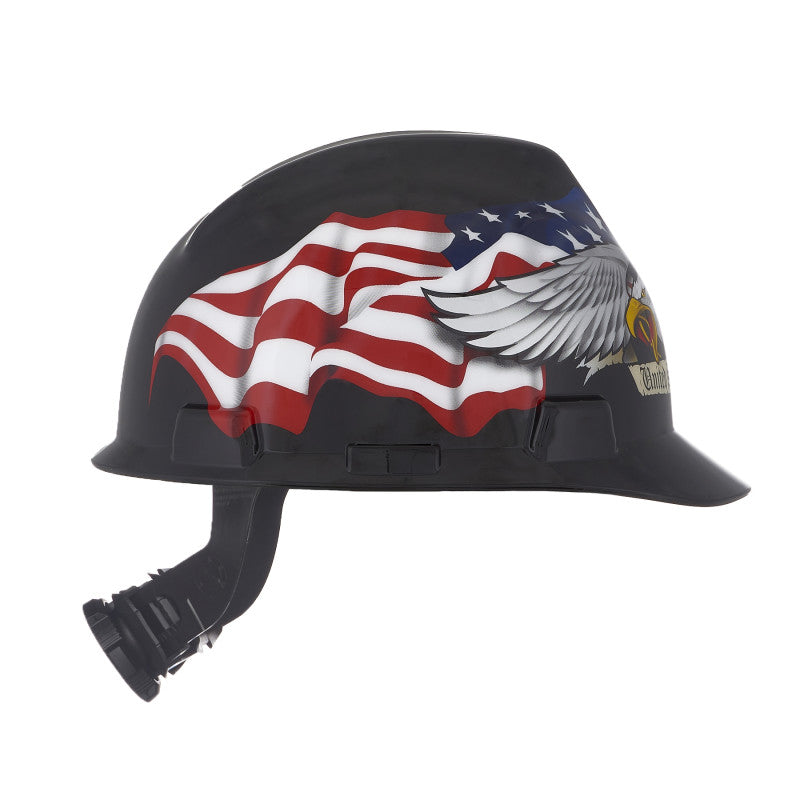 American Freedom Series V-Gard Cap Style Hard Hat - American Eagle
