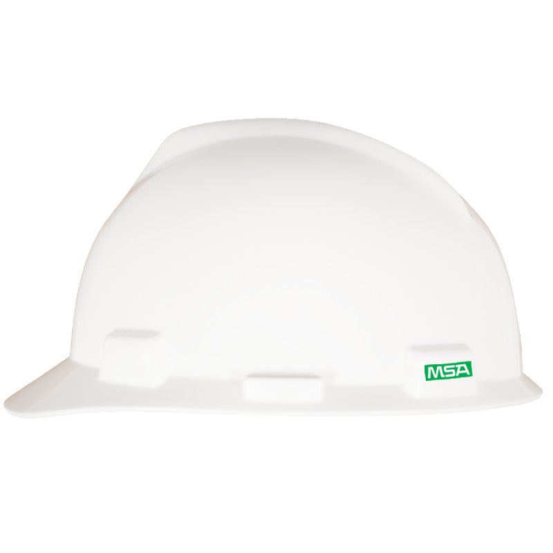MSA V-Gard GREEN Cap Style Hard Hat - 4-Point Fast-Trac III Suspension