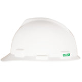 MSA V-Gard GREEN Cap Style Hard Hat - 4-Point Fast-Trac III Suspension