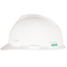MSA V-Gard GREEN Cap Style Hard Hat - 4-Point Fast-Trac III Suspension