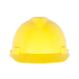 MSA V-Gard GREEN Cap Style Hard Hat - 4-Point Fast-Trac III Suspension - Yellow (20-Pack)