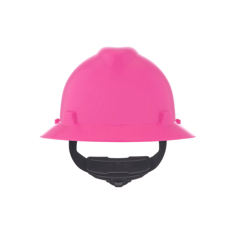 MSA V-Gard Full Brim Hard Hat - Fas-Trac Suspension