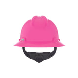 MSA V-Gard Full Brim Hard Hat - Fas-Trac Suspension