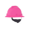 MSA V-Gard Full Brim Hard Hat - Fas-Trac Suspension