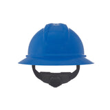 MSA V-Guard 500 Full-Brim Vented Hard Hat - 6-Point Fas-Track III