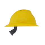 MSA V-Guard 500 Full-Brim Vented Hard Hat - 6-Point Fas-Track III