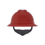 MSA V-Guard 500 Full-Brim Vented Hard Hat - 6-Point Fas-Track III (20-Pack)