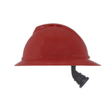 MSA V-Guard 500 Full-Brim Vented Hard Hat - 6-Point Fas-Track III (20-Pack)