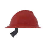 MSA V-Guard 500 Full-Brim Vented Hard Hat - 6-Point Fas-Track III (20-Pack)