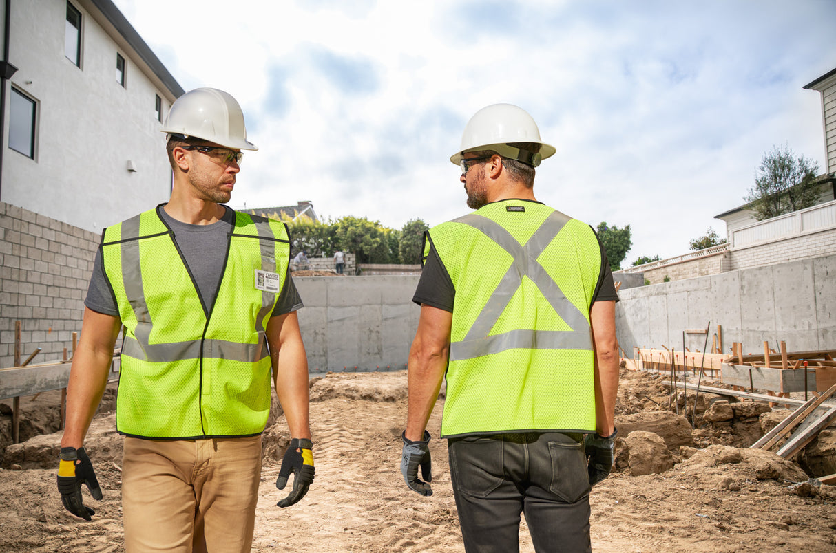 Kishigo 1805 X-Back Breakaway Vest - Yellow/Lime