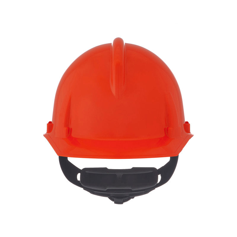 MSA Topgard Cap Style Hard Hat - 1-Touch Suspension - Orange
