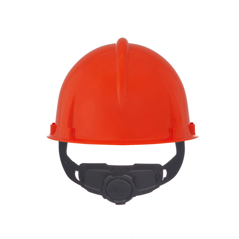 MSA Topgard Cap Style Hard Hat - 1-Touch Suspension - Orange