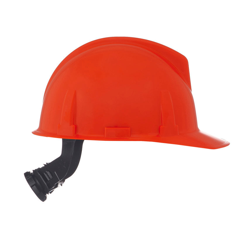 MSA Topgard Cap Style Hard Hat - 1-Touch Suspension - Orange
