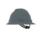 MSA V-Gard Full Brim Hard Hat - Staz-On Suspension