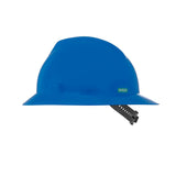 MSA V-Gard Full Brim Hard Hat - Staz-On Suspension