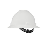 MSA V-Gard Full Brim Hard Hat - Staz-On Suspension