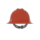 MSA V-Gard Full Brim Hard Hat - Staz-On Suspension