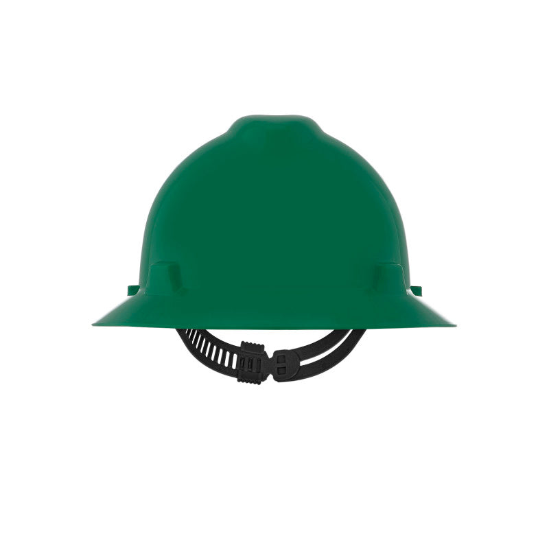 MSA V-Gard Full Brim Hard Hat - Staz-On Suspension