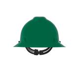 MSA V-Gard Full Brim Hard Hat - Staz-On Suspension