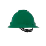 MSA V-Gard Full Brim Hard Hat - Staz-On Suspension