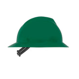 MSA V-Gard Full Brim Hard Hat - Staz-On Suspension