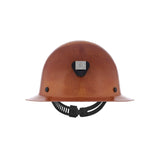 MSA Skullgard Cap Style Hard Hat w/ Lamp Bracket - Staz-On Suspension - Natural Tan