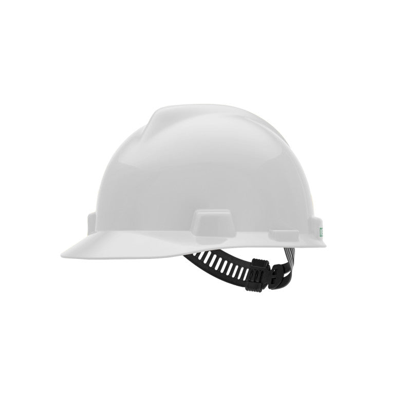 MSA V-Gard Large Size Cap Style Hard Hat - Staz-On Suspension