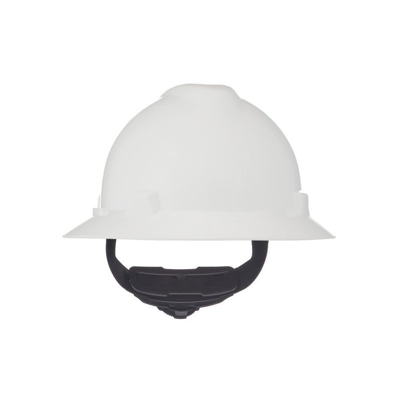 MSA V-Gard Full Brim Hard Hat - Fas-Trac Suspension