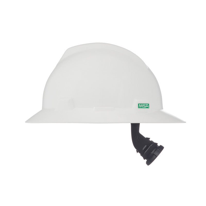 MSA V-Gard Full Brim Hard Hat - Fas-Trac Suspension