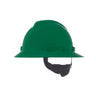 MSA V-Gard Full Brim Hard Hat - Fas-Trac Suspension