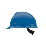 MSA V-Gard Large Size Cap Style Hard Hat - Fas-Trac III Suspension