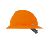 MSA V-Gard Full Brim Hard Hat - Staz-On Suspension