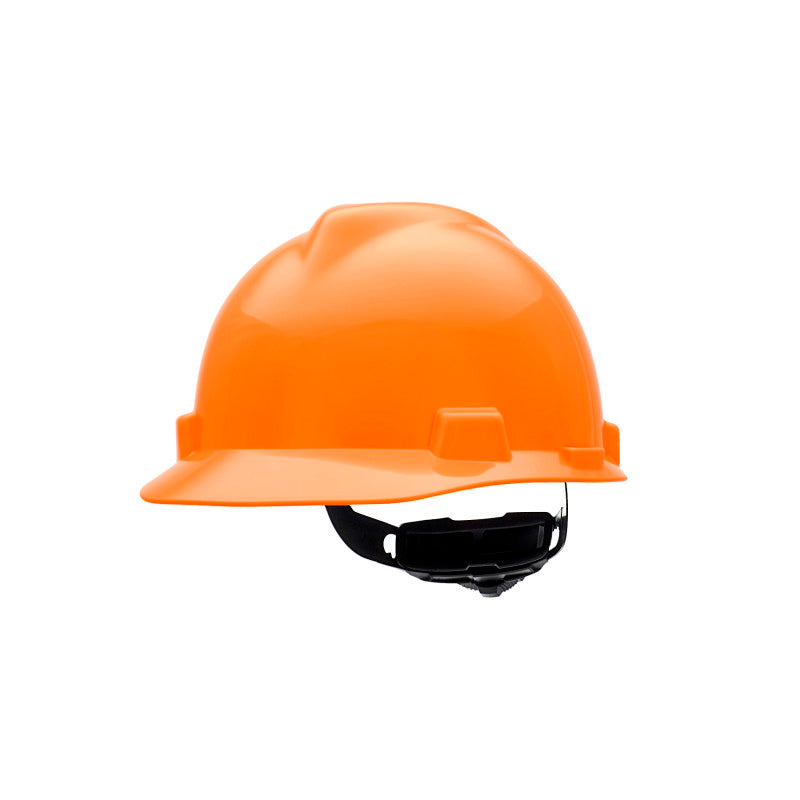 MSA V-Gard Large Size Cap Style Hard Hat - Fas-Trac III Suspension