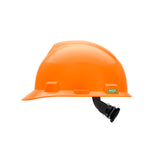 MSA V-Gard Large Size Cap Style Hard Hat - Fas-Trac III Suspension