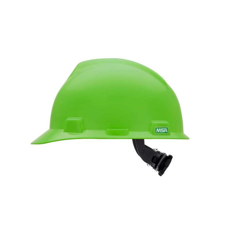 MSA V-Gard Small Size Cap Style Hard Hat - Fas-Trac III Suspension (20-Pack)