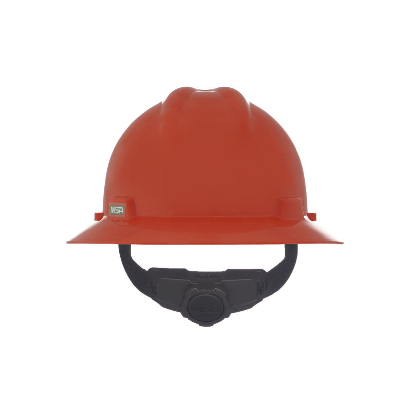 MSA V-Gard Full Brim Hard Hat - Fas-Trac Suspension