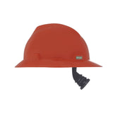 MSA V-Gard Full Brim Hard Hat - Fas-Trac Suspension