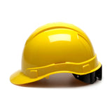 Pyramex Ridgeline Cap Style Hard Hat - 4-Point Ratchet Suspension