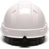 Pyramex Ridgeline Cap Style Hard Hat - 4-Point Ratchet Suspension