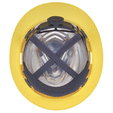 MSA V-Gard C1 Full Brim Hard Hat - Fas-Trac III Suspension