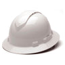 Pyramex Ridgeline Full Brim Vented Hard Hat - 4-Point Ratchet Suspension