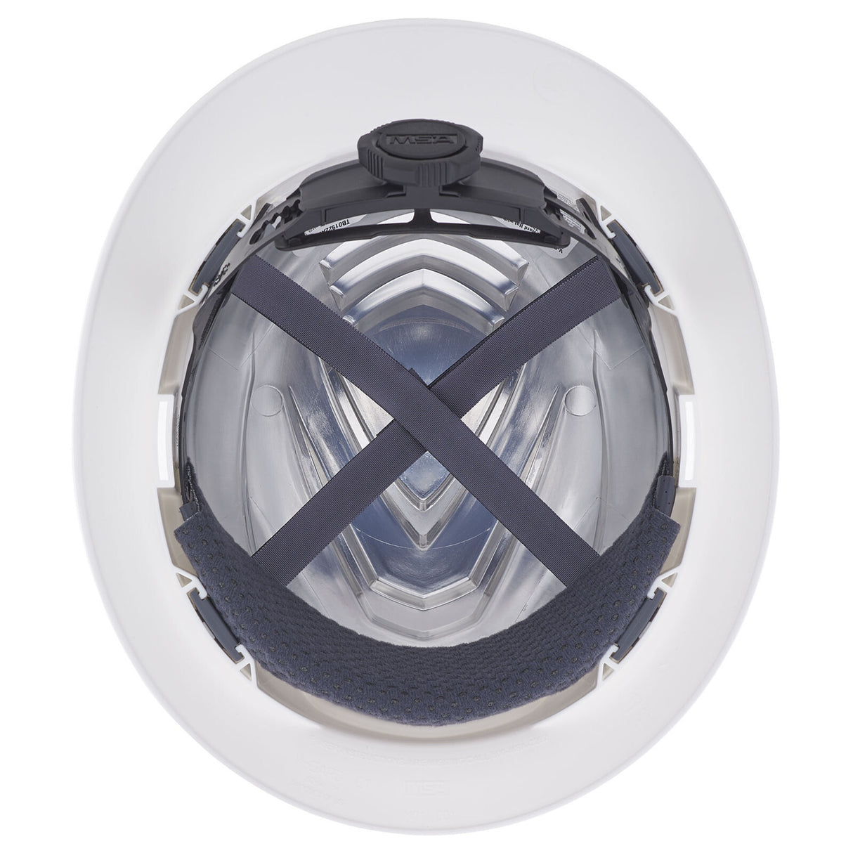 MSA V-Gard C1 Full Brim Hard Hat - Fas-Trac III Suspension